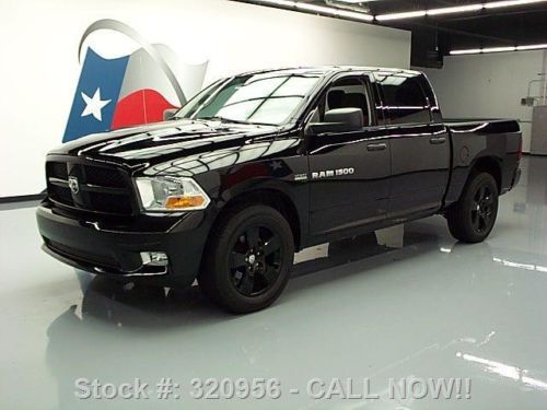 2012 ram express crew cab hemi 6-passenger 20&#039;s 21k mi texas direct auto