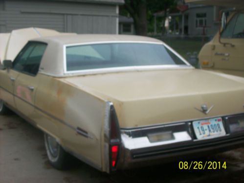 1973 cadillac deville 4 door sedan