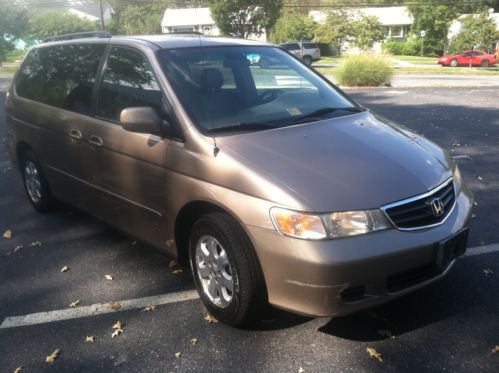 2003 honda odyssey ex-l  3.5l-1 owner-clean carfax-leather-warranty-