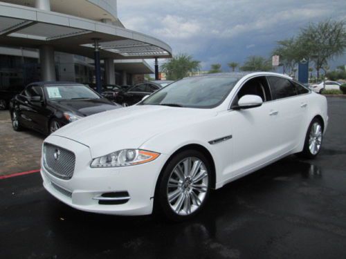 12 white 5.0l v8 supercharged leather navigation sunroof miles:25k