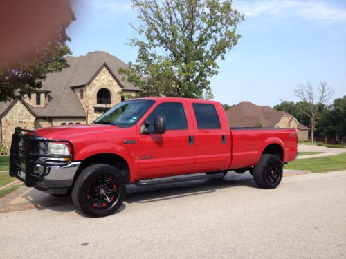 2002 ford f-350 super duty xlt crew cab pickup 4-door 7.3l