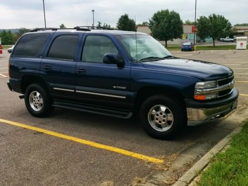 2001 chevrolet tahoe lt sport utility 4-door 5.3l