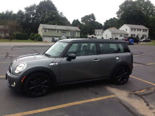2008 mini cooper s clubman wagon 3-dr turbocharged pano roof auto no reserve