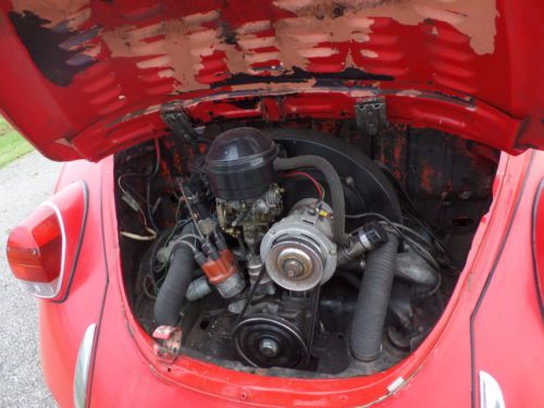 VOLKSWAGON SUPERBEETLE CONVERTIBLE W/ SUICIDE DOORS!, US $4,000.00, image 2