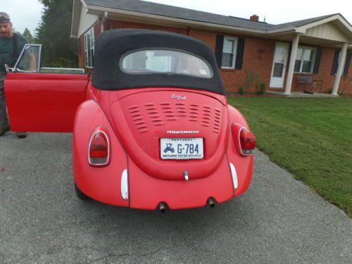 VOLKSWAGON SUPERBEETLE CONVERTIBLE W/ SUICIDE DOORS!, US $4,000.00, image 4