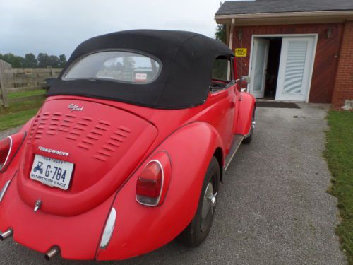 VOLKSWAGON SUPERBEETLE CONVERTIBLE W/ SUICIDE DOORS!, US $4,000.00, image 10