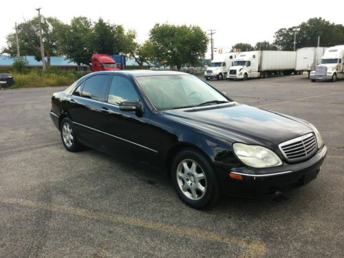 2000 mercedes-benz s430 base sedan 4-door blk/blk loaded