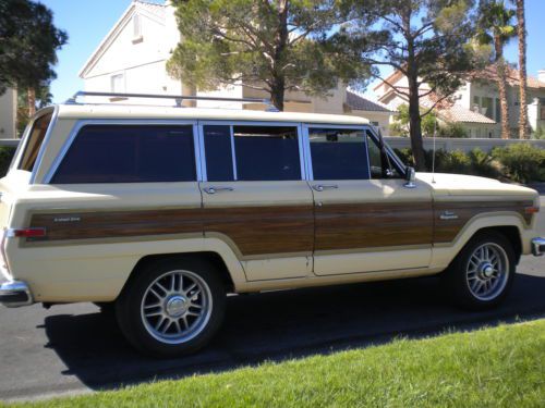 1985 jeep grand wagoneer base sport utility 4-door 5.9l