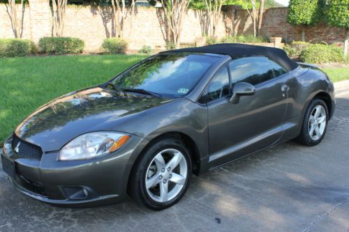 2010 mitsubishi spyder eclipse convertible  no reserve