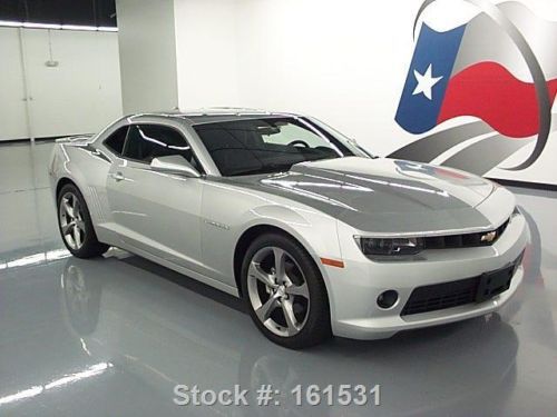 2014 CHEVY CAMARO LT RS 6-SPEED NAV REAR CAM 20'S 1K MI TEXAS DIRECT AUTO, US $26,980.00, image 3