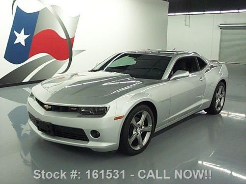 2014 CHEVY CAMARO LT RS 6-SPEED NAV REAR CAM 20'S 1K MI TEXAS DIRECT AUTO, US $26,980.00, image 21