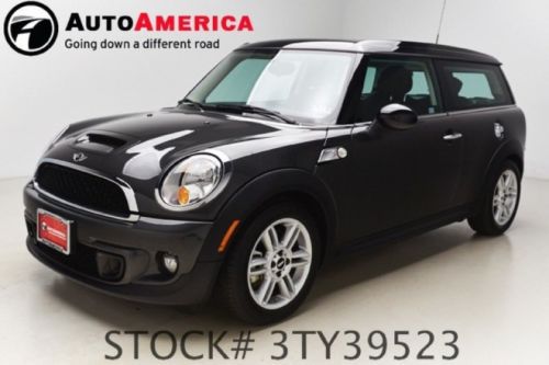 2013 mini cooper clubman s 8k miles sunroof htd seats ac am/fm auto one 1 owner