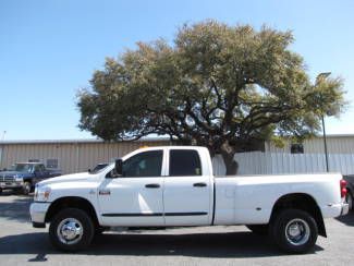 Ram 3500 slt quad cab pwr opts cruise cd 5.9l cummins diesel dually 4x4!