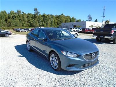 Mazda mazda6 i touring new 4 dr sedan automatic gasoline 2.5l 4 cyl  blue reflex