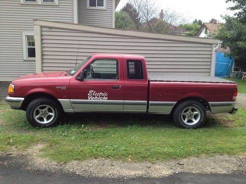 Ford ranger extended cab ev 9 inch motor 144v controller heat &amp; power brakes