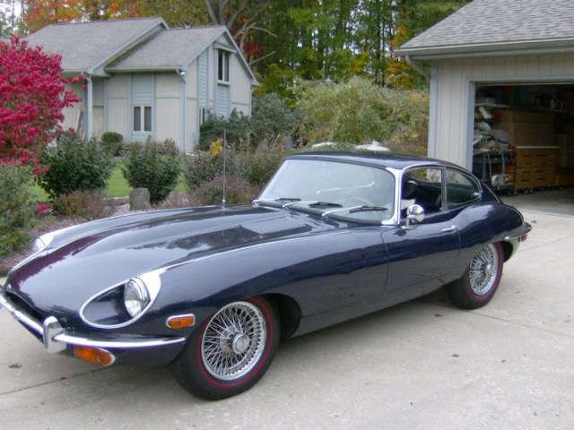 Jaguar e-type 2 seat coupe