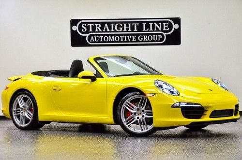 2012 porsche 911 carerra s convertible pdk sport chrono sport exhaust