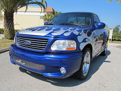03 ford lightning f-150 supercharged custom paint clean fl truck reserve no rust