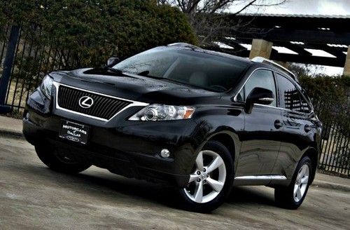 2010 lexus rx-350 navigation sunroof power gate awd backup camera  1 owner