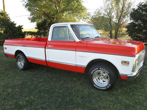 1972 chevrolet pickup truck custom/10 deluxe