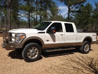 2011 ford f-250 4x4 super duty king ranch crew cab pickup 4-door 6.7l