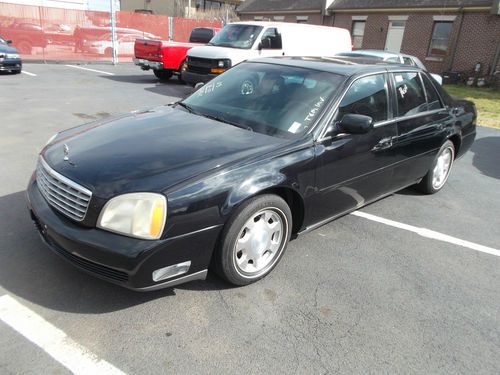 2002 cadillac deville black on black