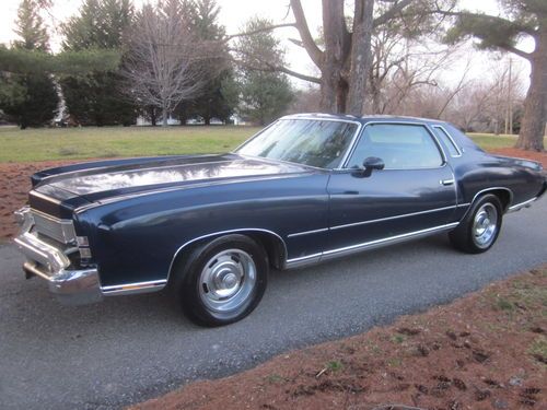 1973 chevy monte carlo 350 / automatic very original unmolested no reserve