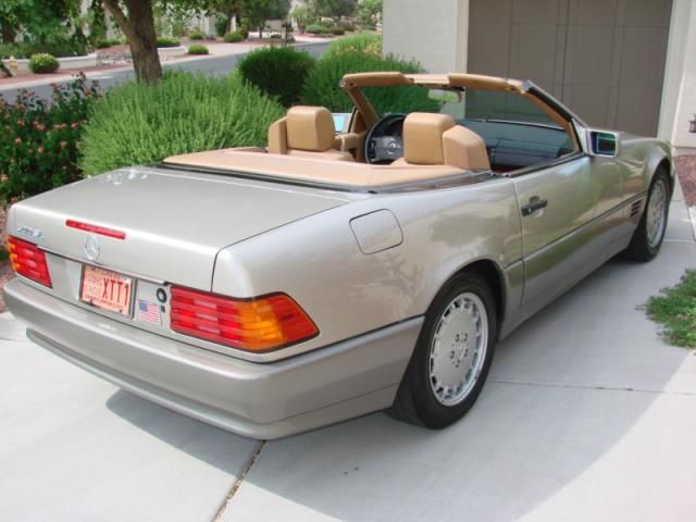 1990 mercedes-benz sl-class leather