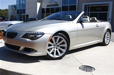 2009 bmw 650i convertible - 1 owner - florida vehicle - low miles