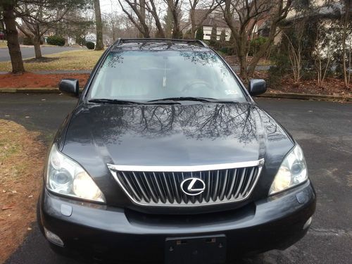 2009 lexus rx350 base sport utility 4-door 3.5l super clean nav backup leather