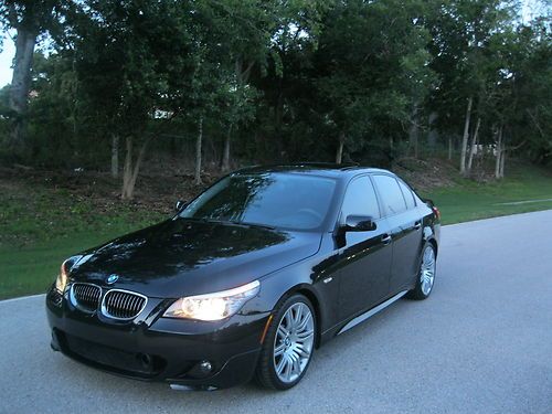 2008 bmw 550 ***no reserve***m sport..navi..4.8l...48k miles.. mint cond.e60 550