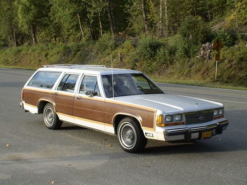 1988 ford country squire wagon crown victoria ltd lx