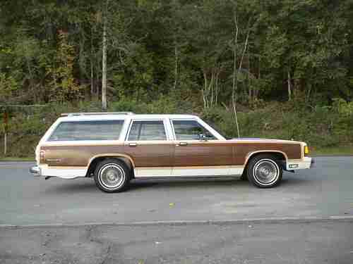 1988 Ford Country Squire Wagon Crown Victoria LTD LX, image 3