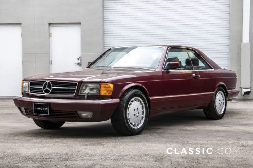 1989 mercedes-benz 500-series 560 sec