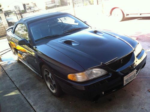 1998 ford mustang svt cobra convertible 2-door 4.6l