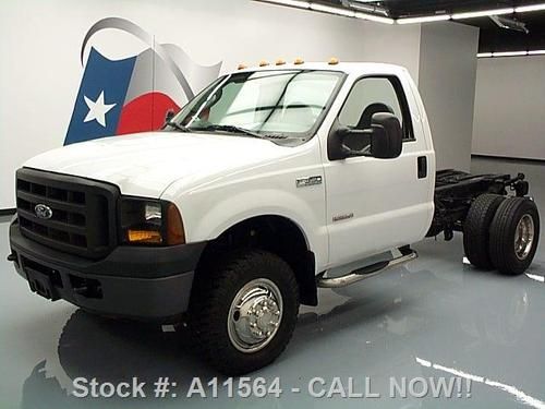 2007 ford f350 reg cab diesel dually side steps 37k mi texas direct auto