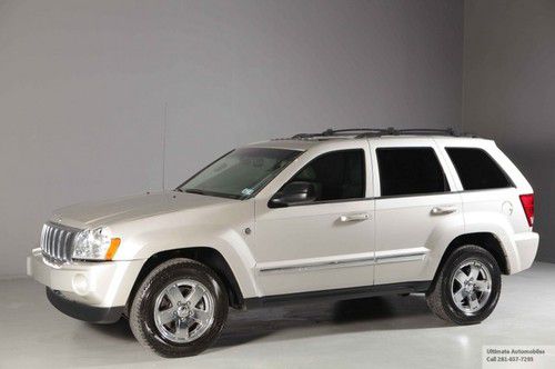 2007 jeep grand cherokee limited 4x4 hemi nav sunroof 5.7l rearcam pdc heatseat