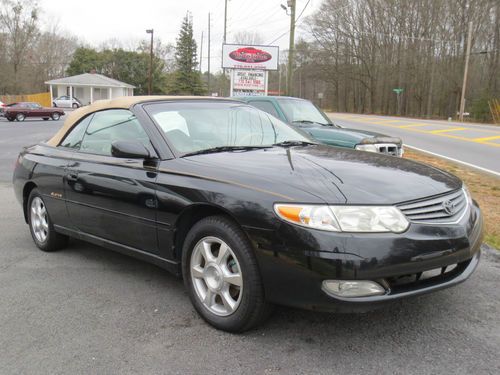 2003 toyota solara sle convertible ** low miles!! clean!!