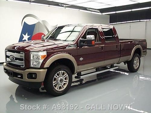 2011 ford f350 king ranch 4x4 diesel sunroof nav 19k mi texas direct auto