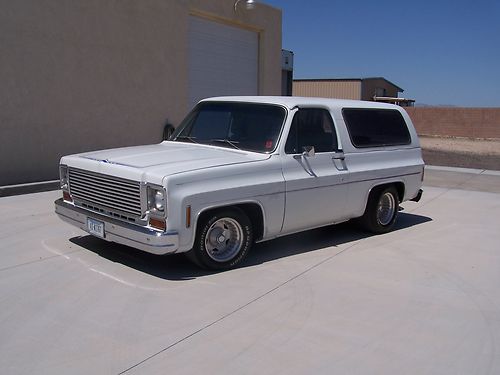 1974 blown chev blazer big block