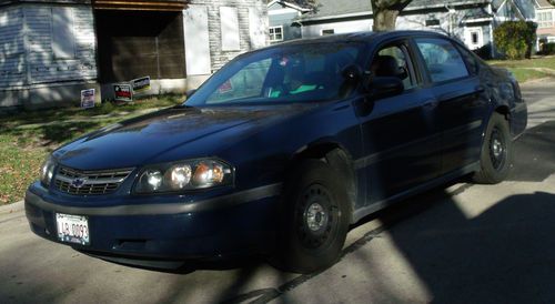 2004 chevrolet impala police squad