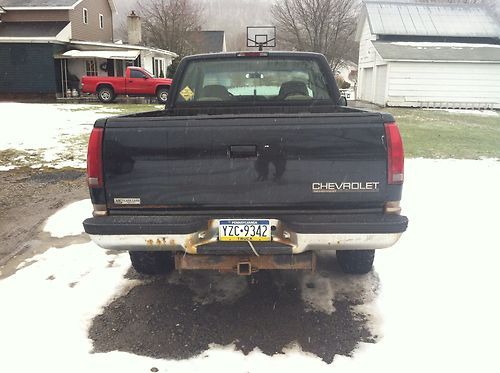 1998 chevy silverado 1500 extended cab 3rd door 5.7ltr auto 4x4 truck runs great