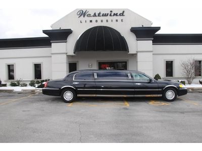 Limo, limousine, lincoln, town car, stretch, exotic, luxury, rare, 2001, 6 pack