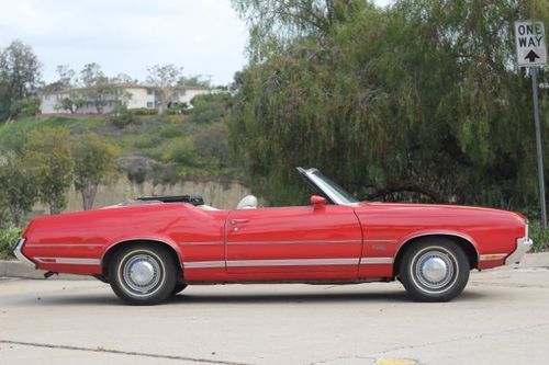 1971 oldsmobile cutlass convertible 100% rust free 1 owner california car