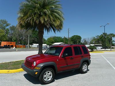 Jeep liberty 4x4 automatic 4 door suv  2.8l crd turbo diesel florida truck nice