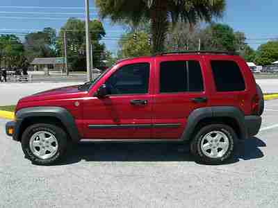 JEEP LIBERTY 4X4 AUTOMATIC 4 DOOR SUV  2.8L CRD TURBO DIESEL FLORIDA TRUCK NICE, US $13,950.00, image 8