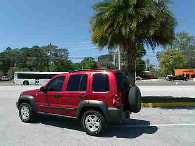 JEEP LIBERTY 4X4 AUTOMATIC 4 DOOR SUV  2.8L CRD TURBO DIESEL FLORIDA TRUCK NICE, US $13,950.00, image 9
