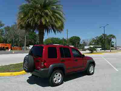 JEEP LIBERTY 4X4 AUTOMATIC 4 DOOR SUV  2.8L CRD TURBO DIESEL FLORIDA TRUCK NICE, US $13,950.00, image 17