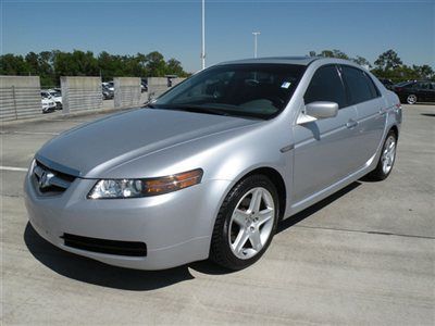 2004 acura 3.2tl sedan automatic  silver/black  heated seats, sunroof low $$ *fl