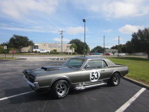 1967 mercury cougar 351 windsor~~side pipes~~was a movie car~~bunch of history~~